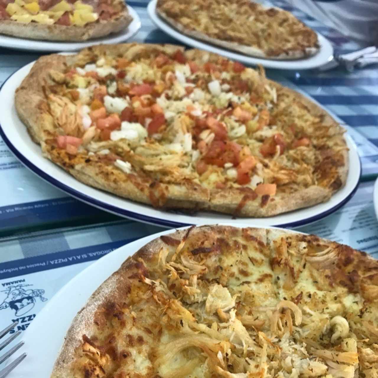 pizza de pollo especial