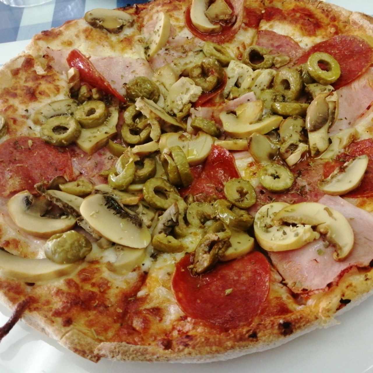 Pizza de combinación 