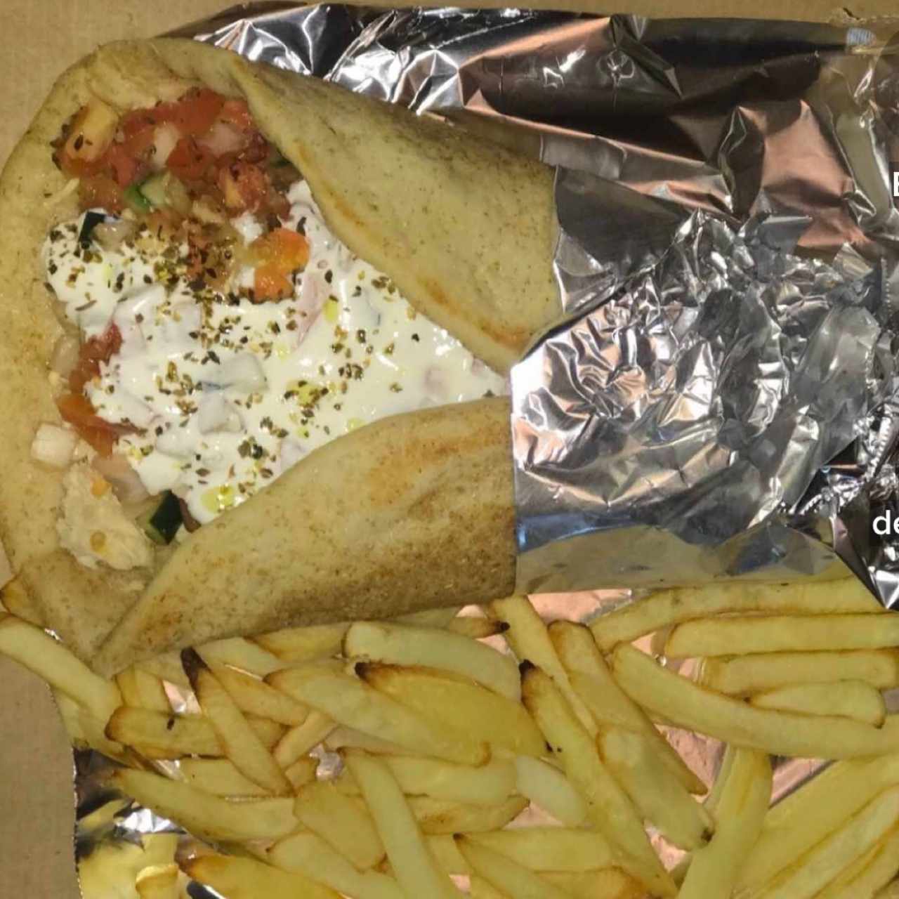 gyro de pollo