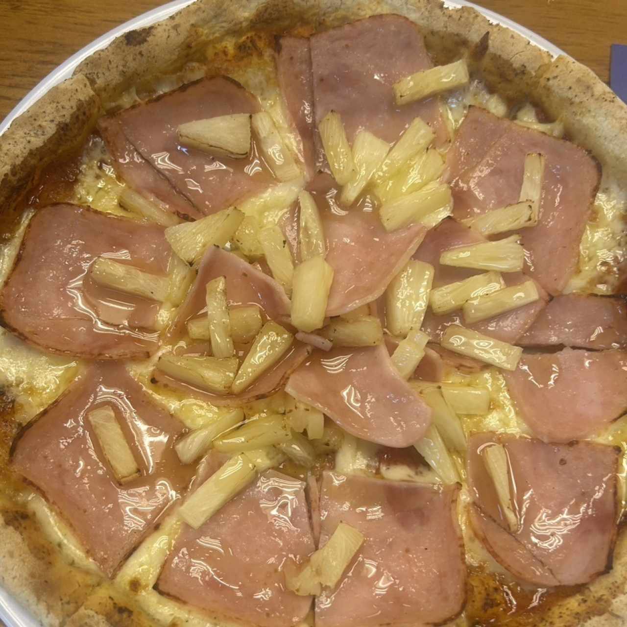 Pizzas especiales - Pizza hawaiana