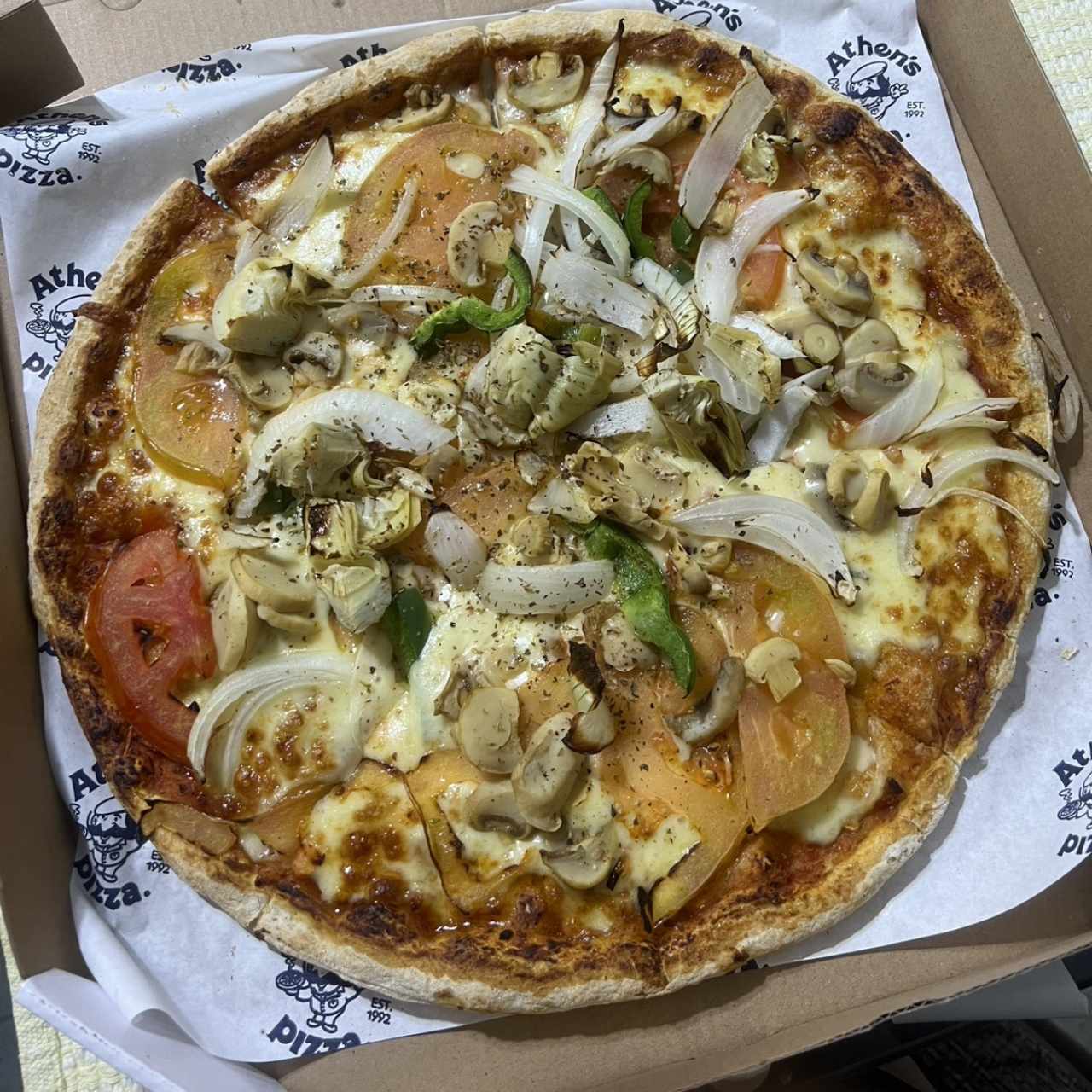 Pizzas especiales - Pizza de vegetales