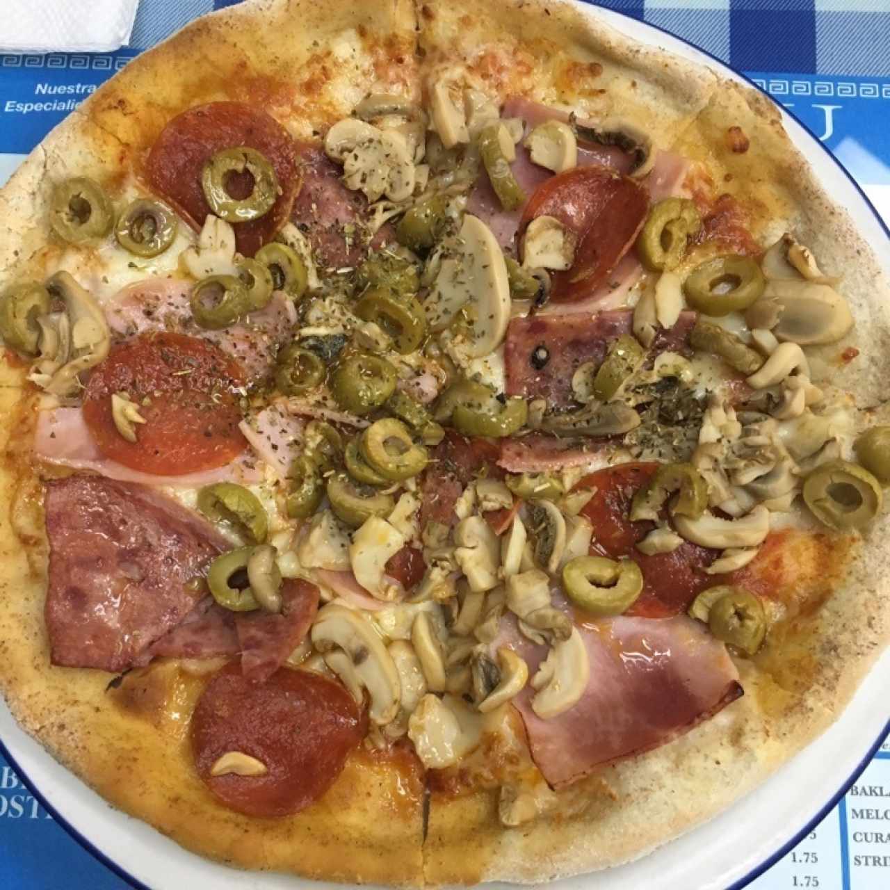 Pizza de combinación
