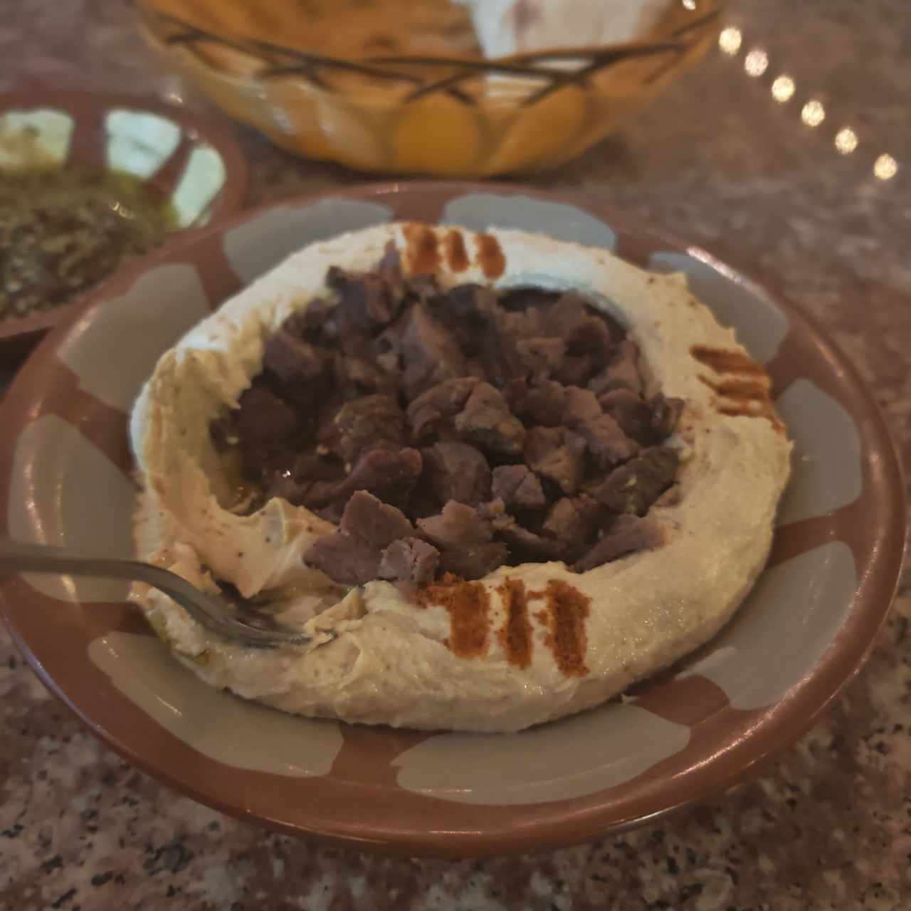 Entradas Libanesas - Hummus Maa Blahme