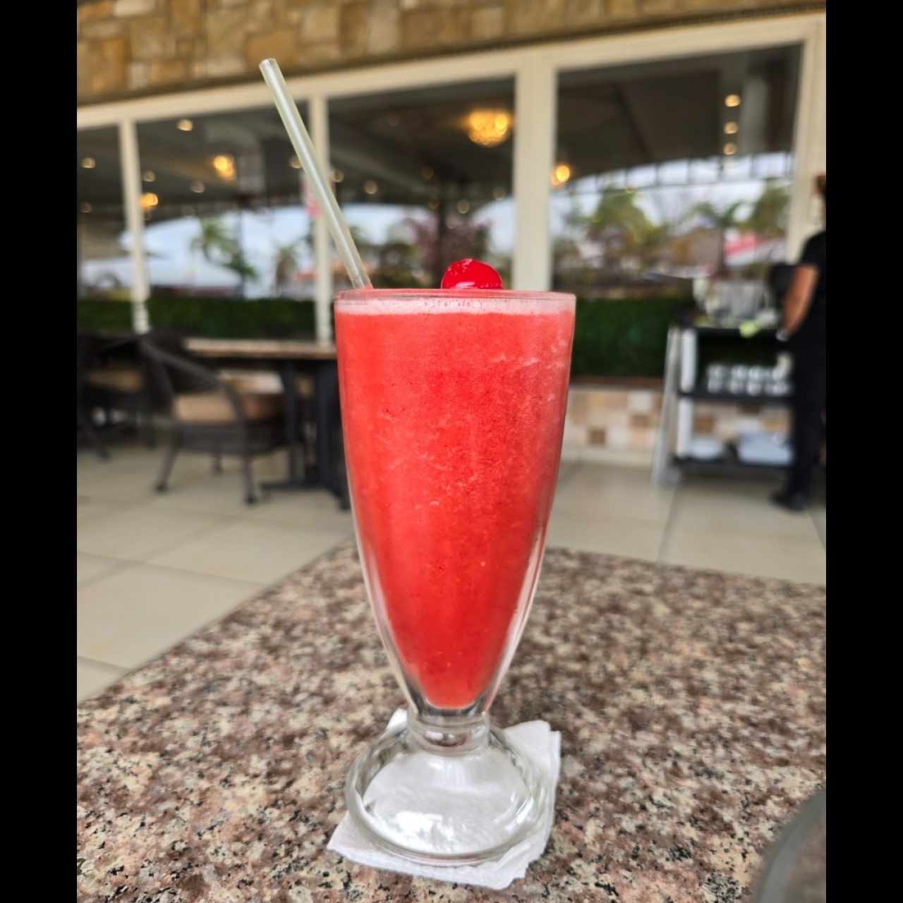 Jugo de fresa