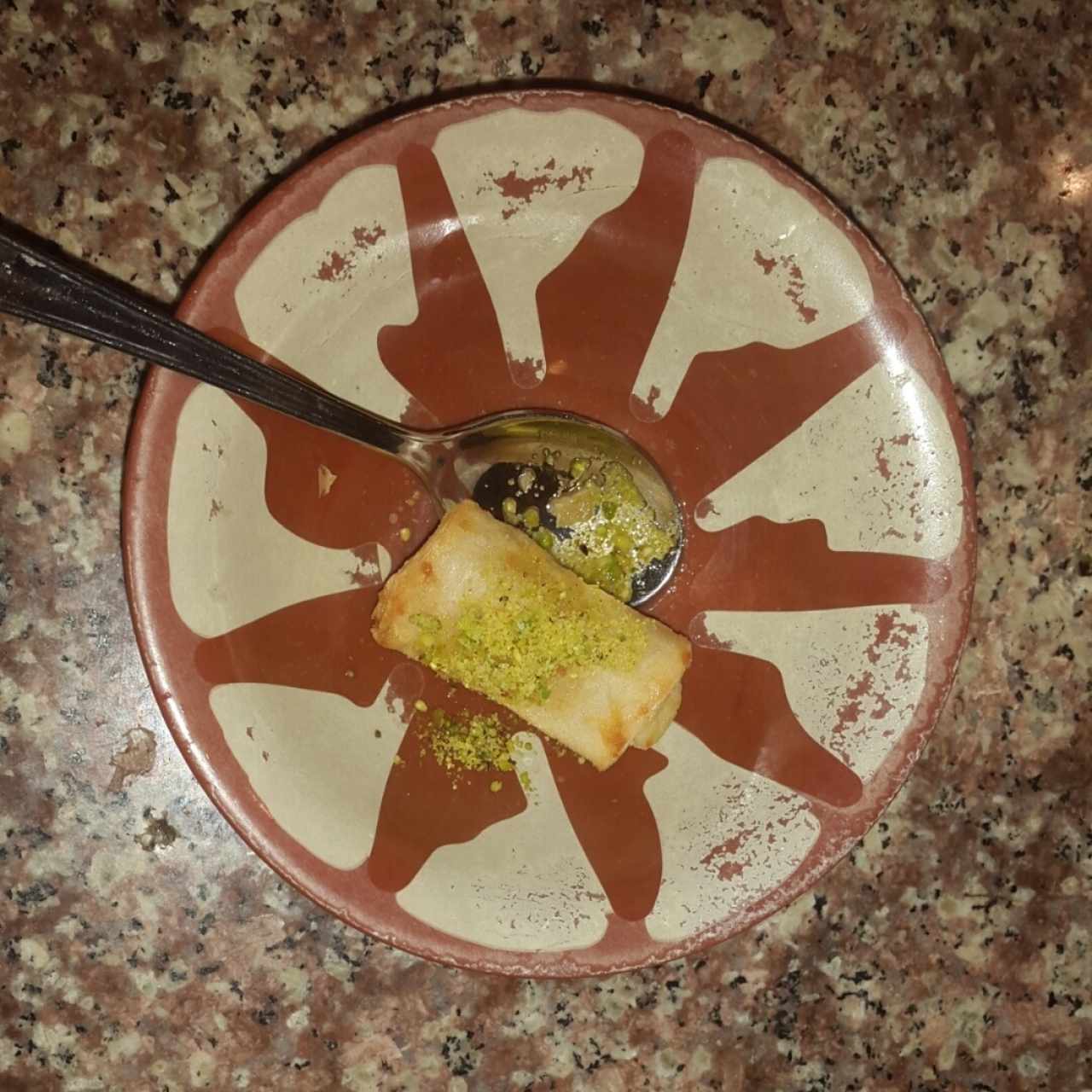 Postre de cortesía