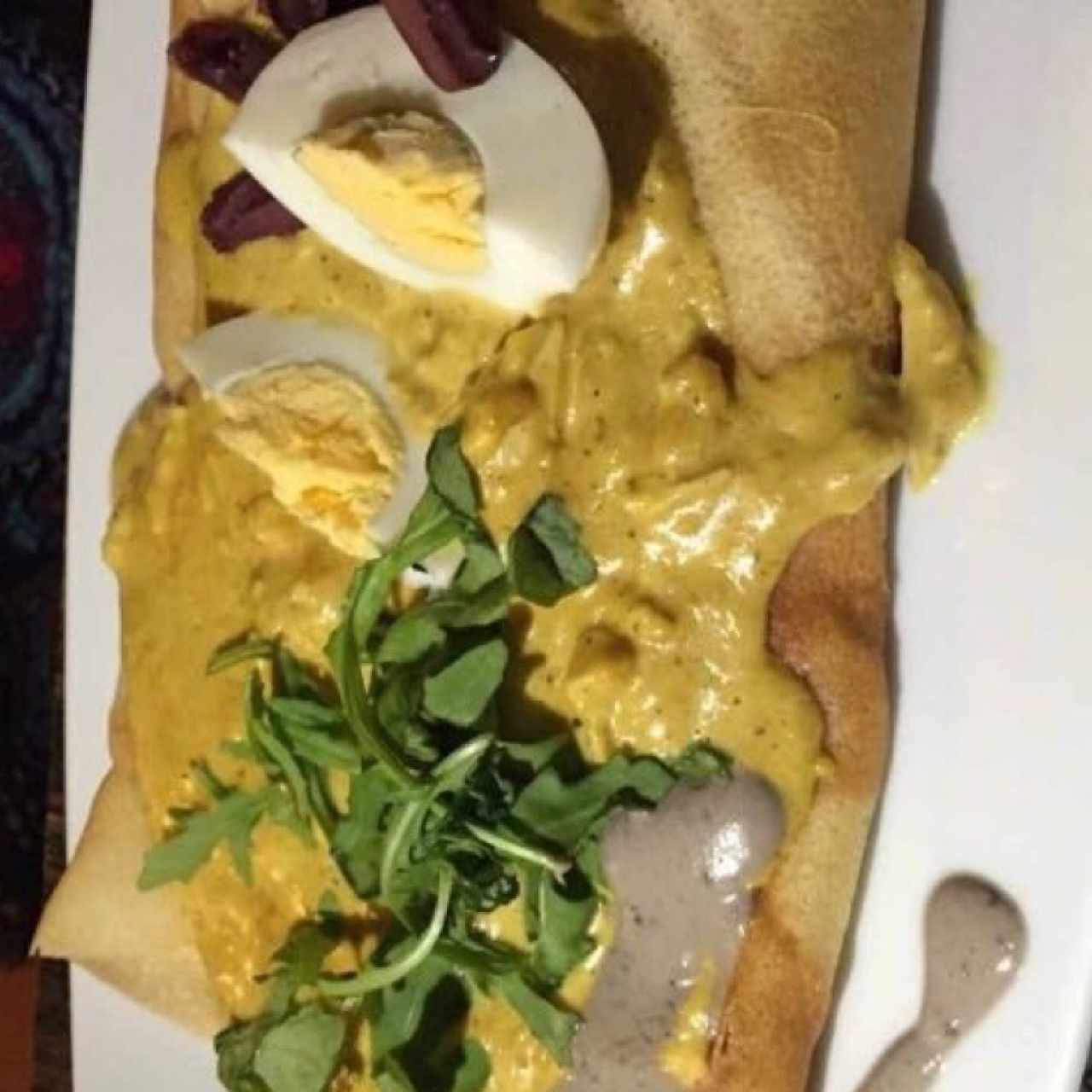 Crêpe de Pollo Peruano