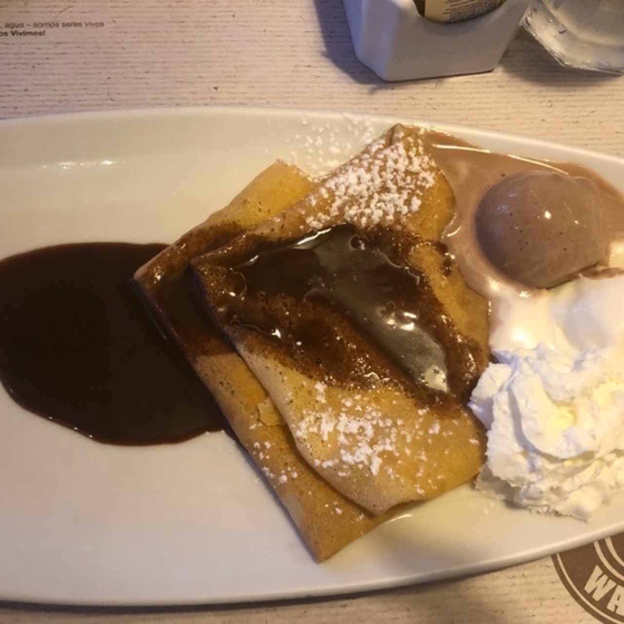 crepes de chocolate
