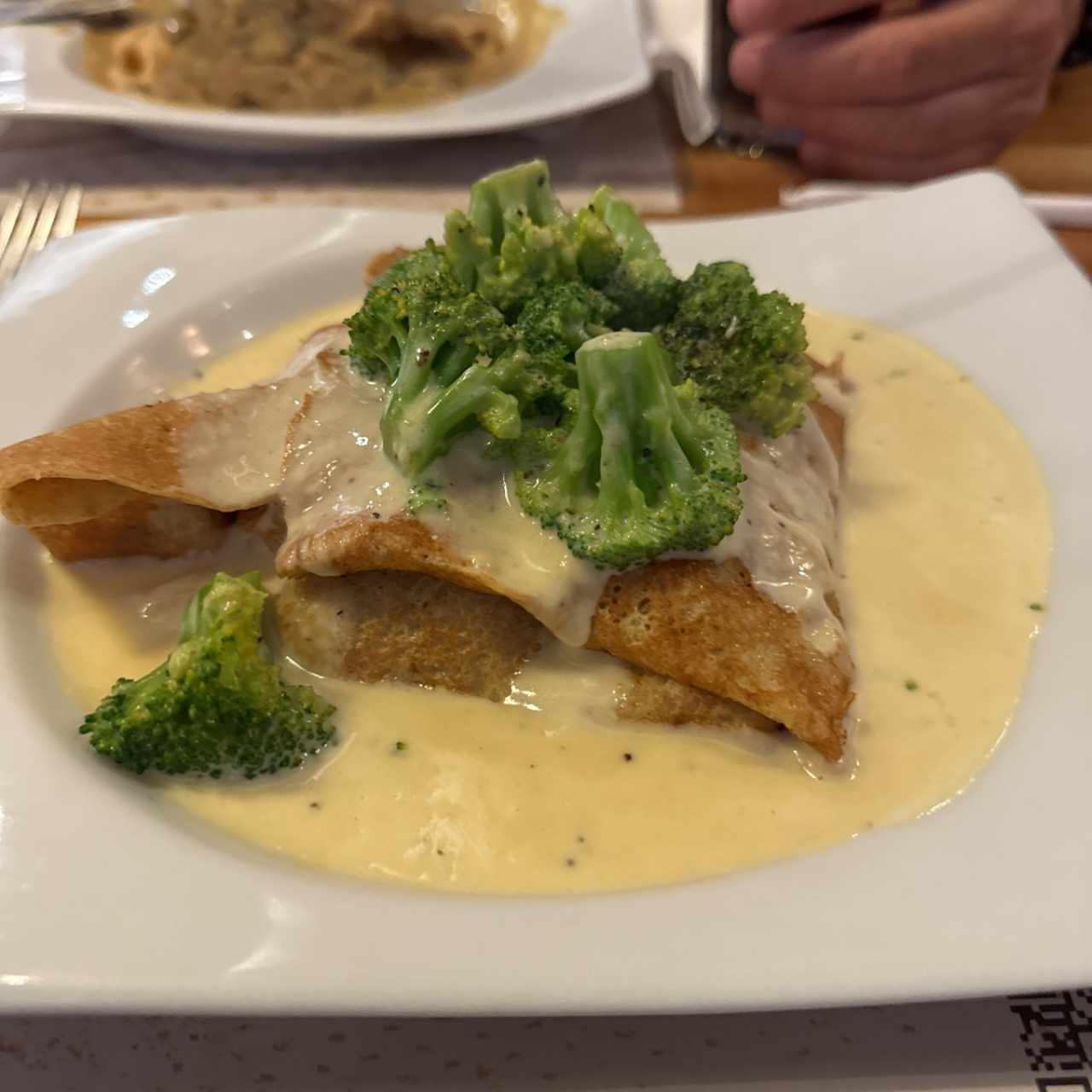 Pollo,Brocoli y Queso
