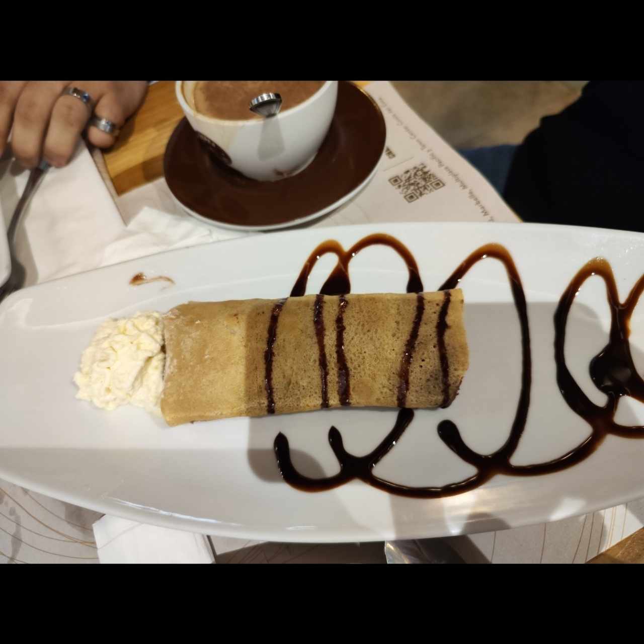 Crepes de Chocolate y frutas 