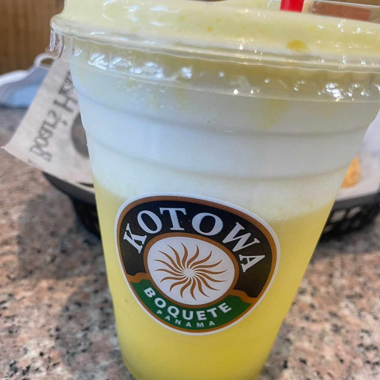Licuado de piña 
