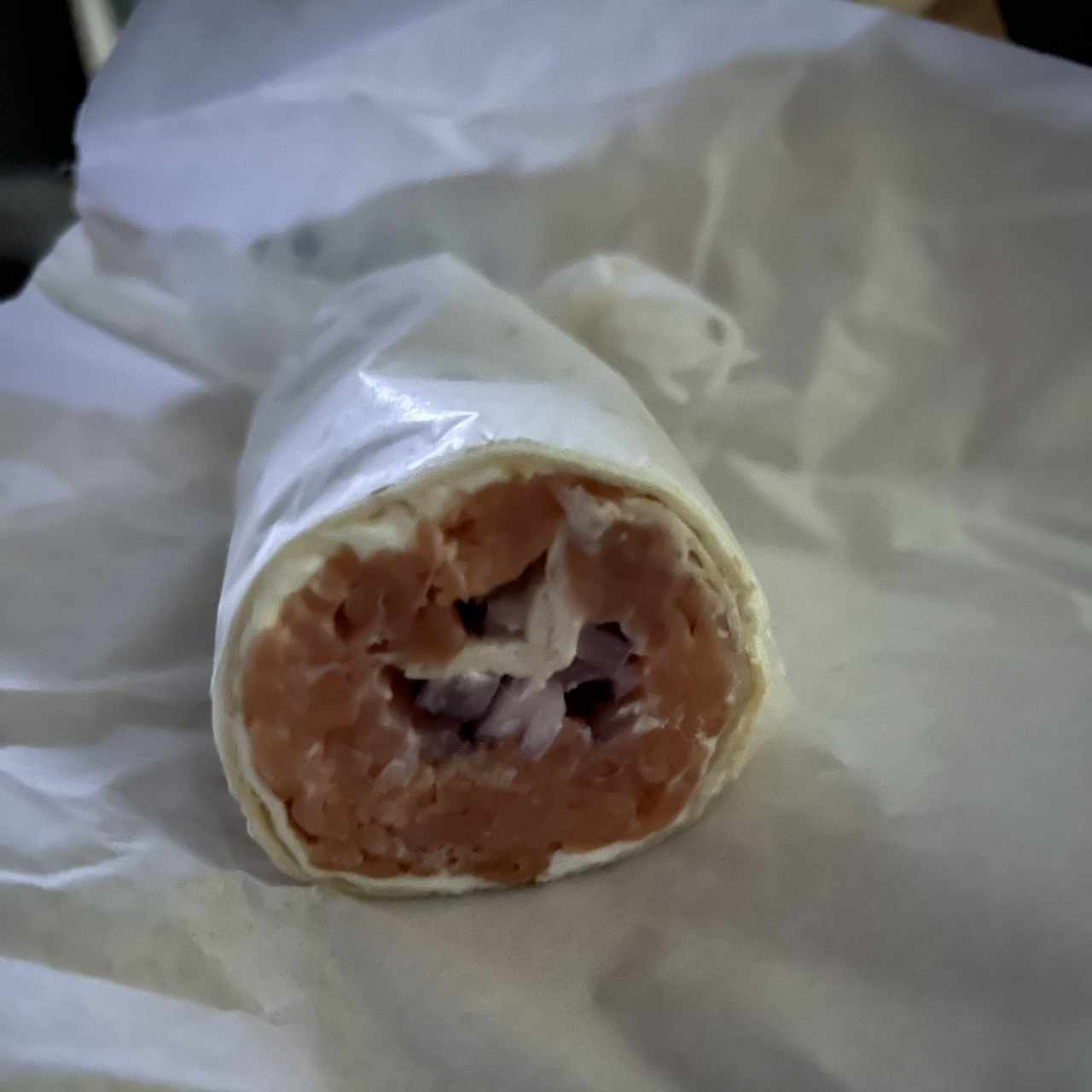 Wrap de salmon