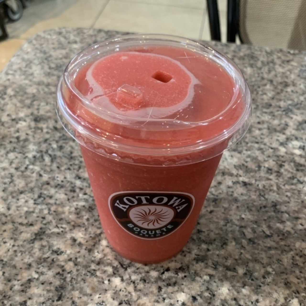 Licuado de fresas