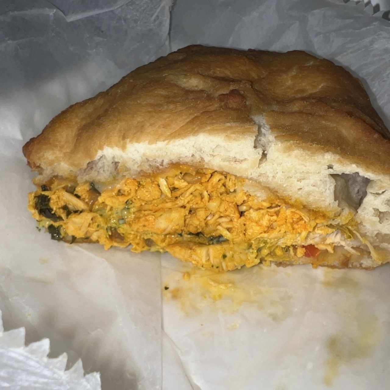 Emparedado de Pollo Criollo