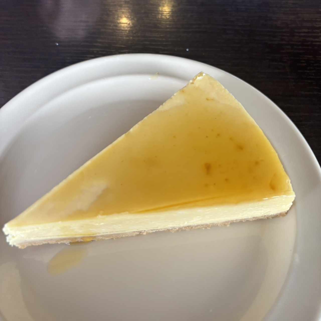 Postres - Cheesecake de Maracuyá