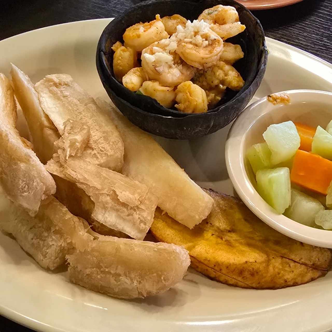 Mariscos - Camarones Al Ajillo