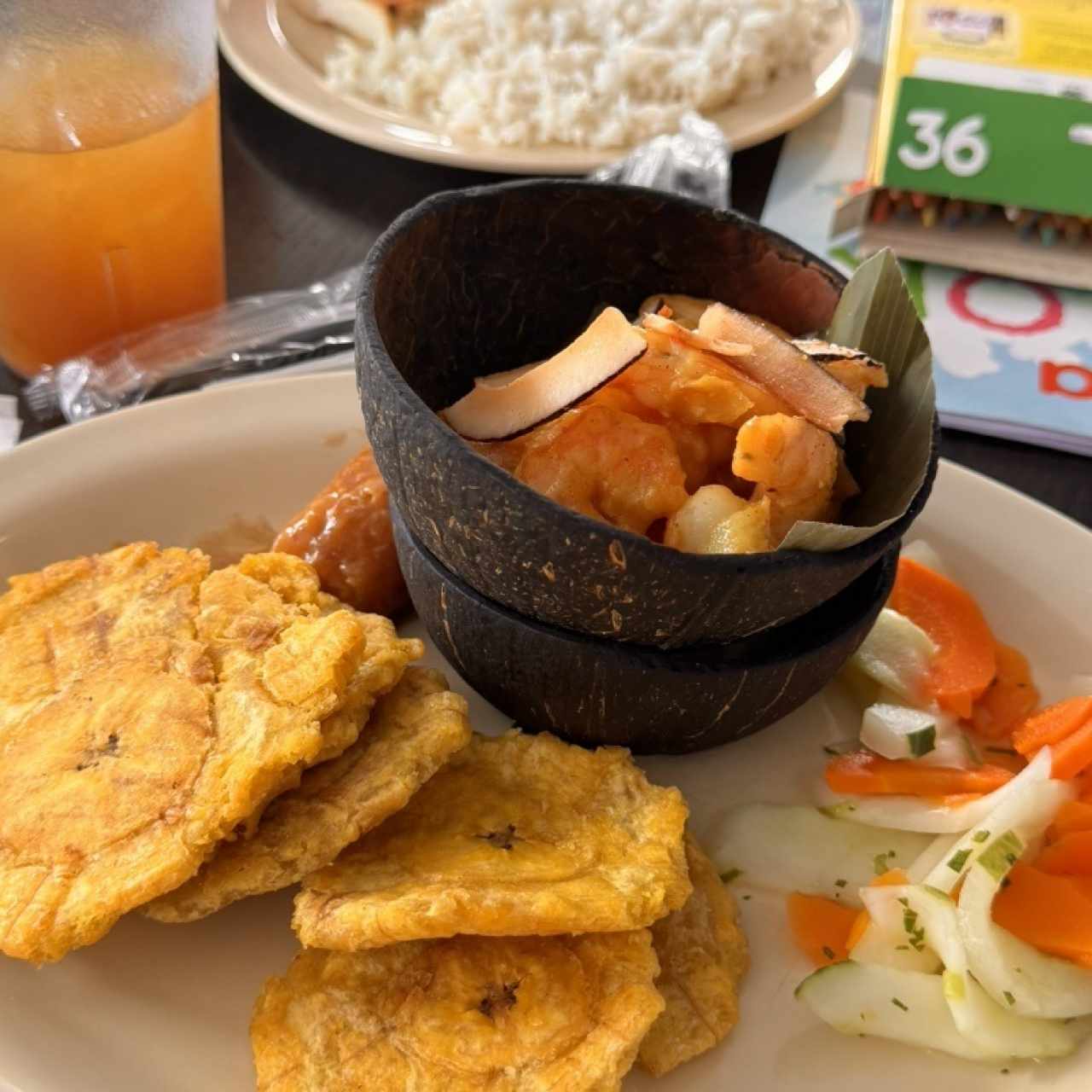 Mariscos - Camarones Costa Arriba