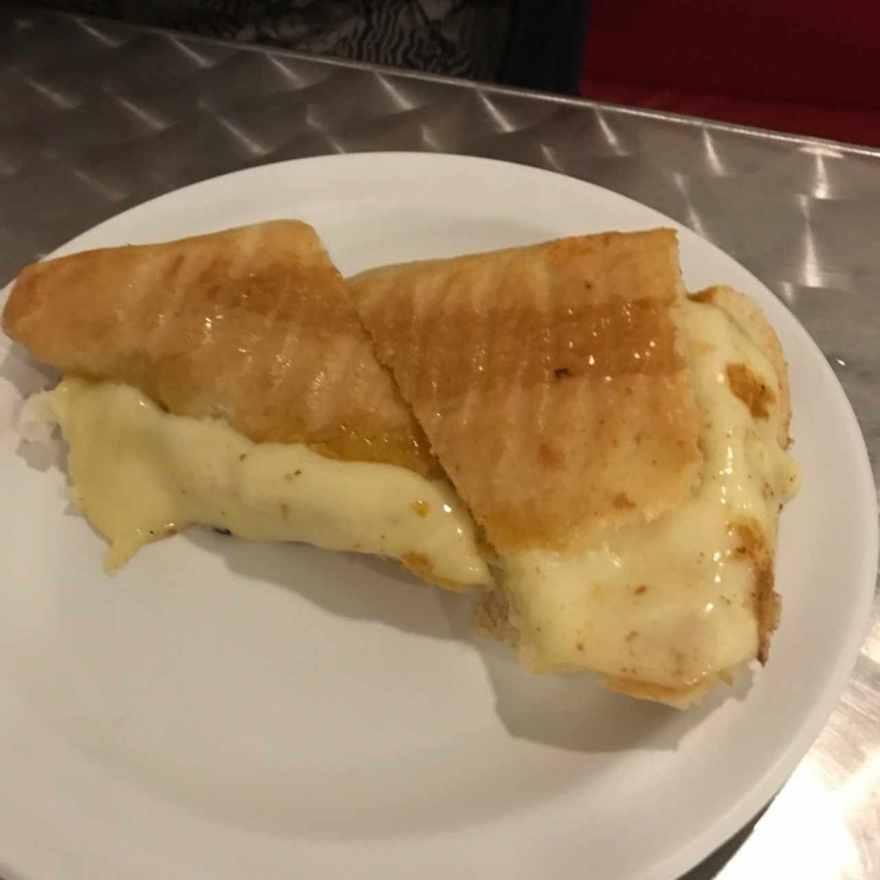 derretido de mozarella