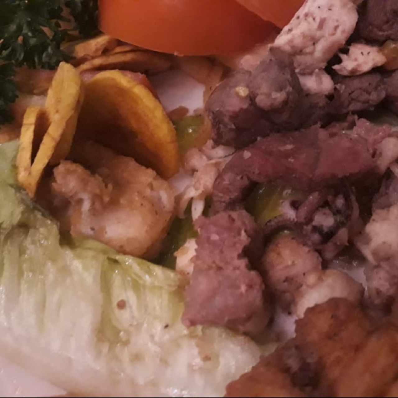 parrilla mar y tierra