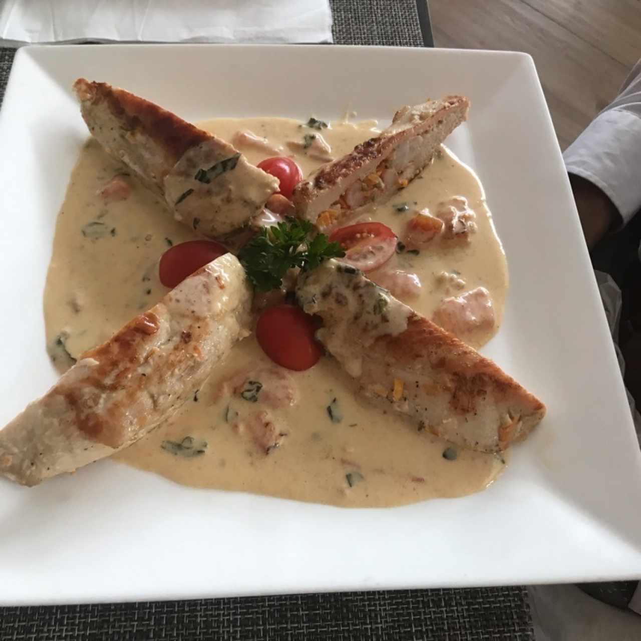 Pollo Camarones 