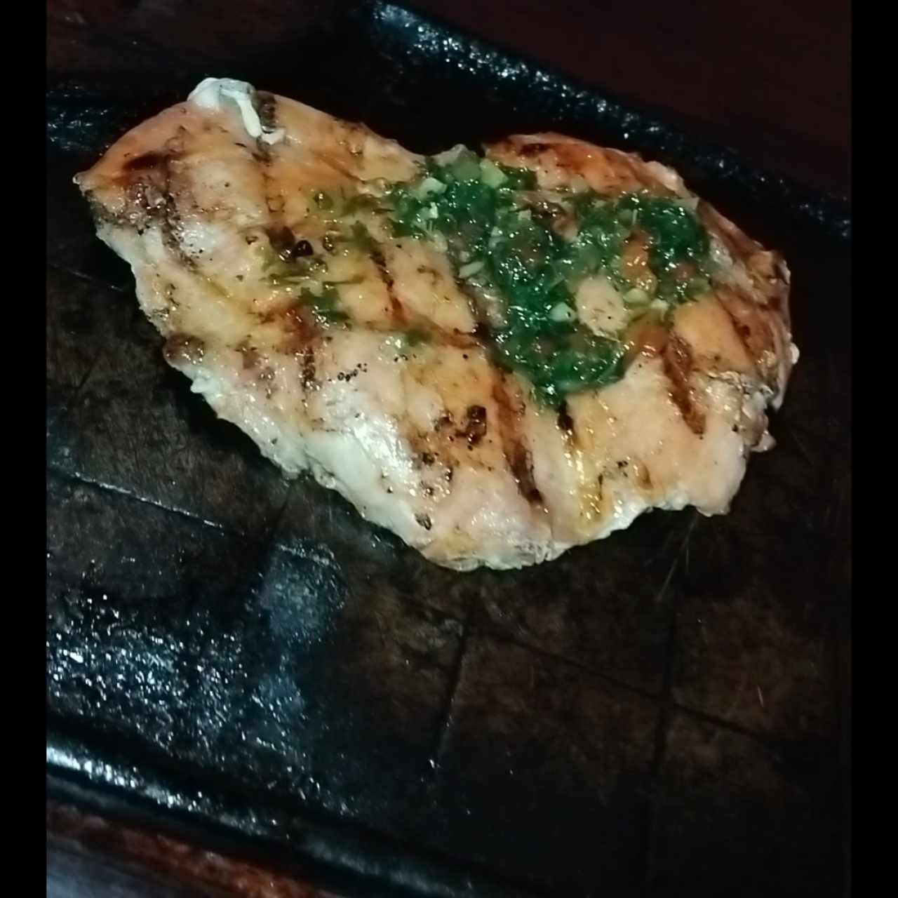 FILETE DE POLLO A LA BRASA