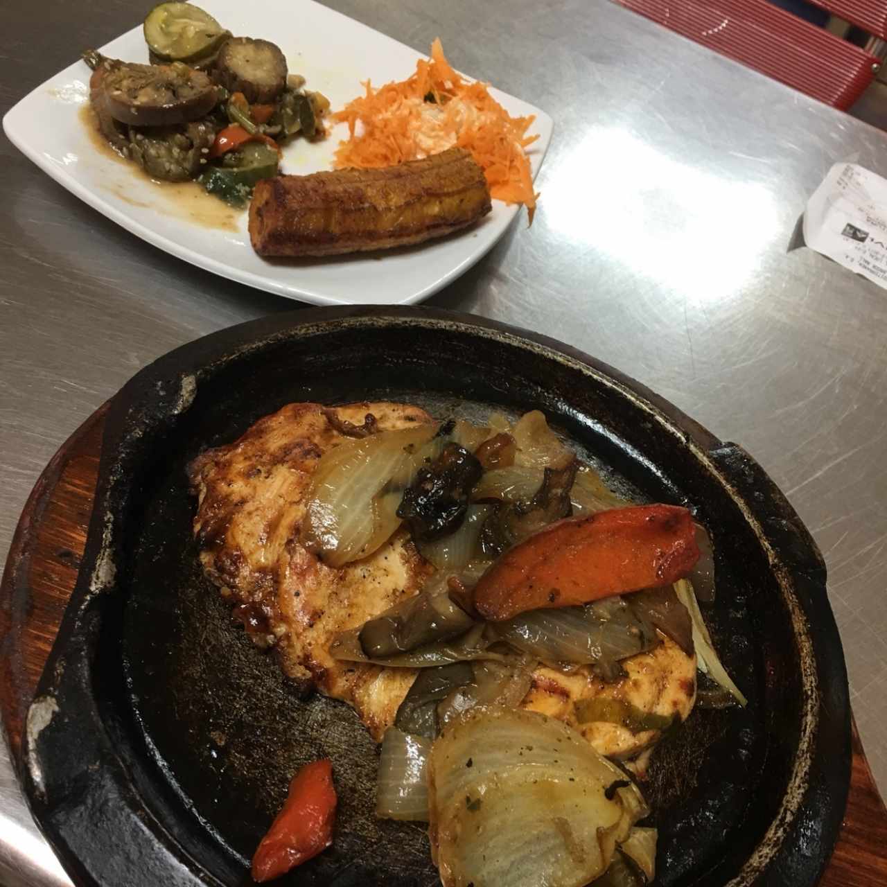 Pollo a la parrilla