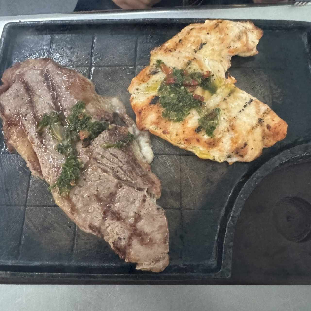 Carne y pollo