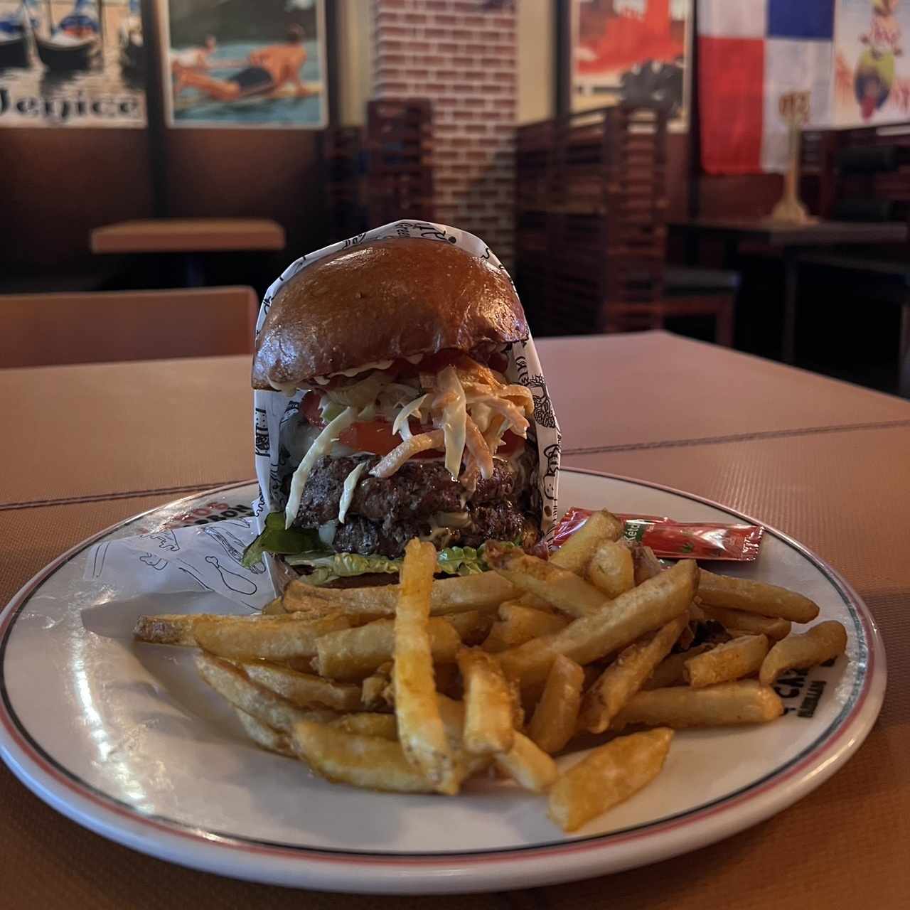 HAMBURGUESA LEÑOS & CARBÓN ANGUS USDA CHOICE