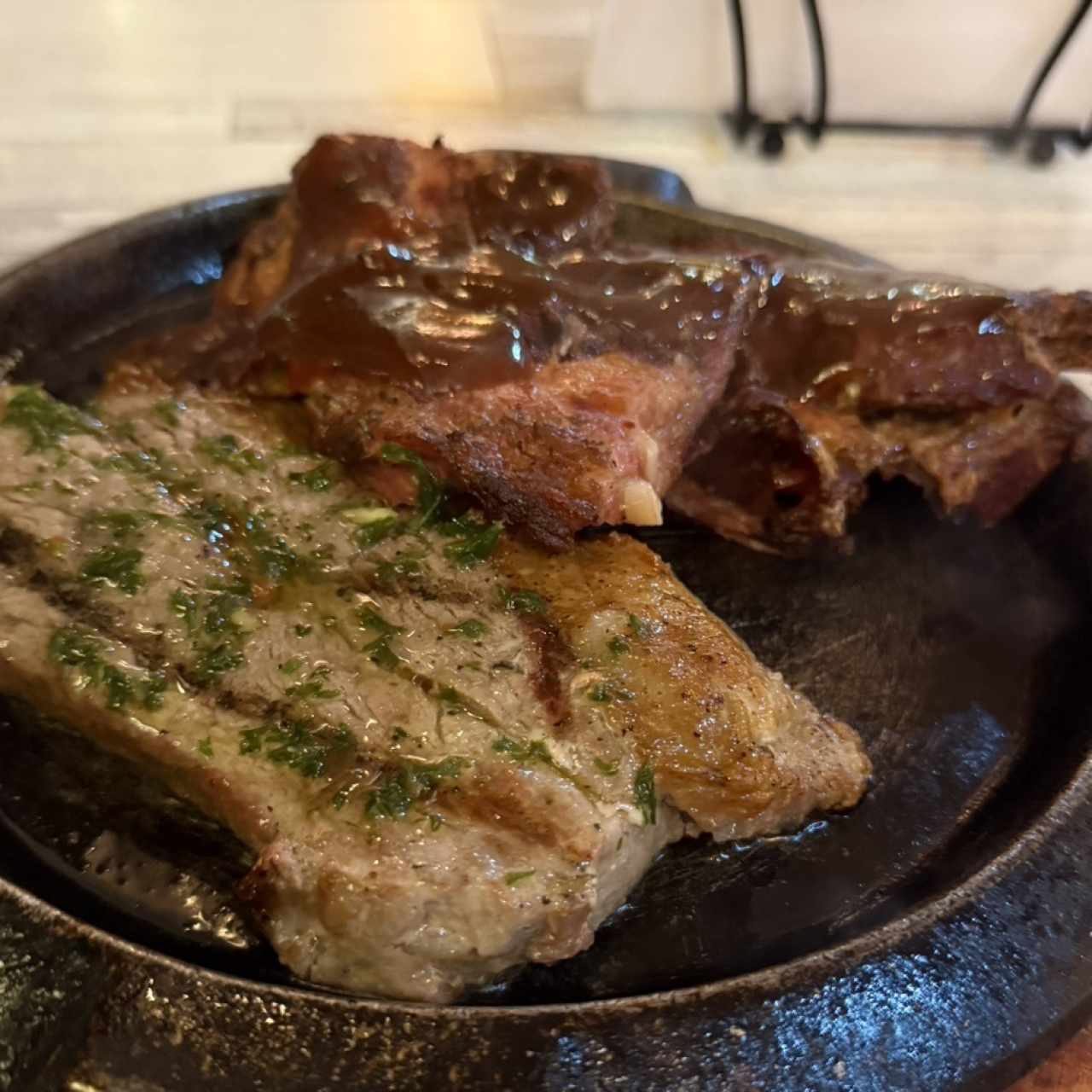 Carne y costilla