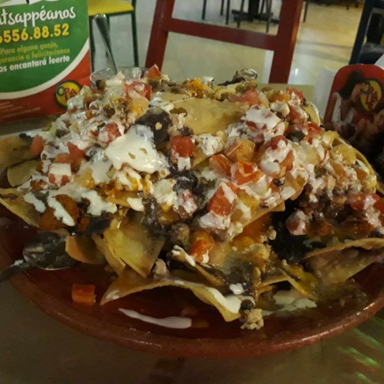 nachos de la abuela
