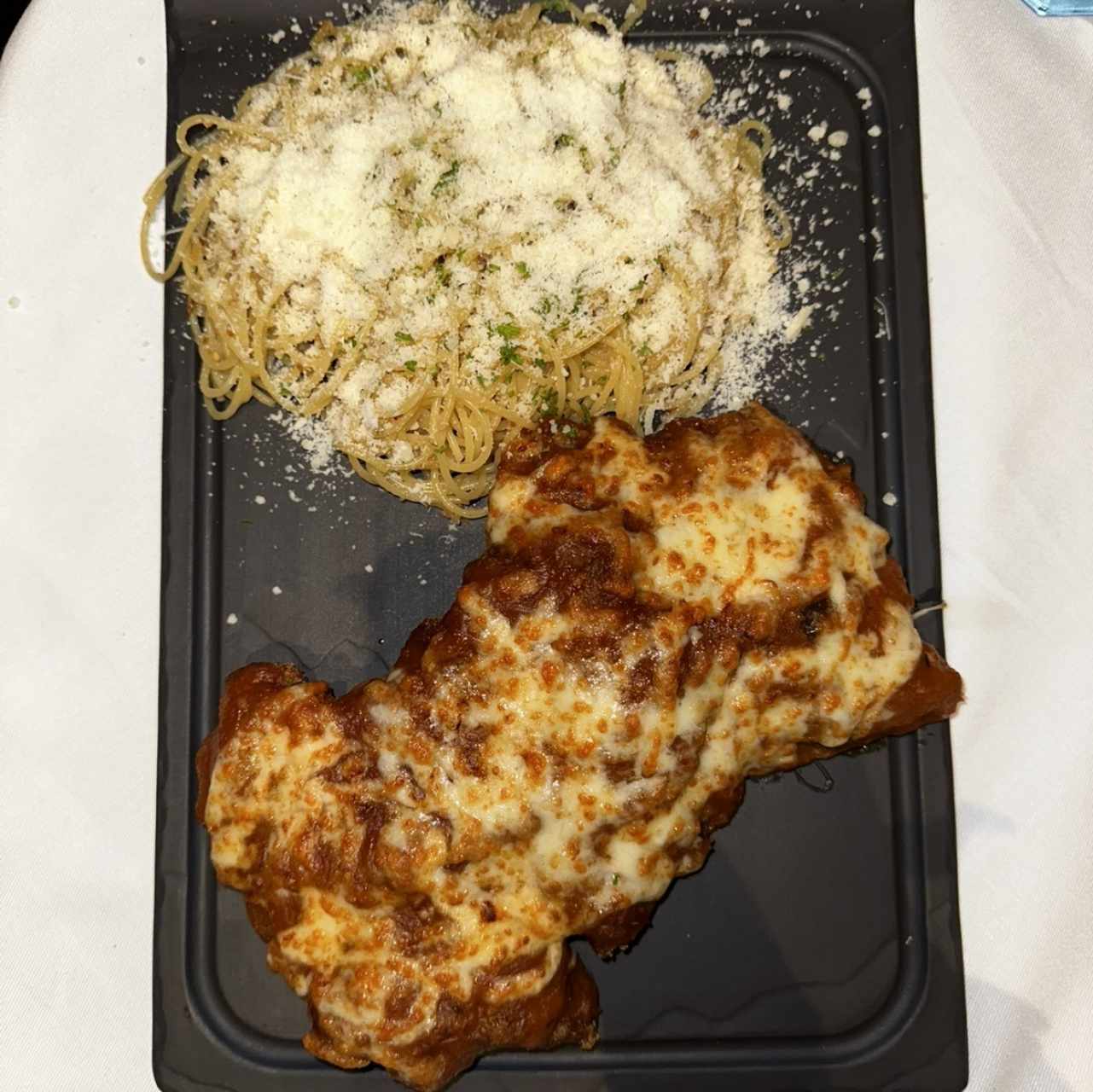 Pechuga de Pollo a la Parmesana