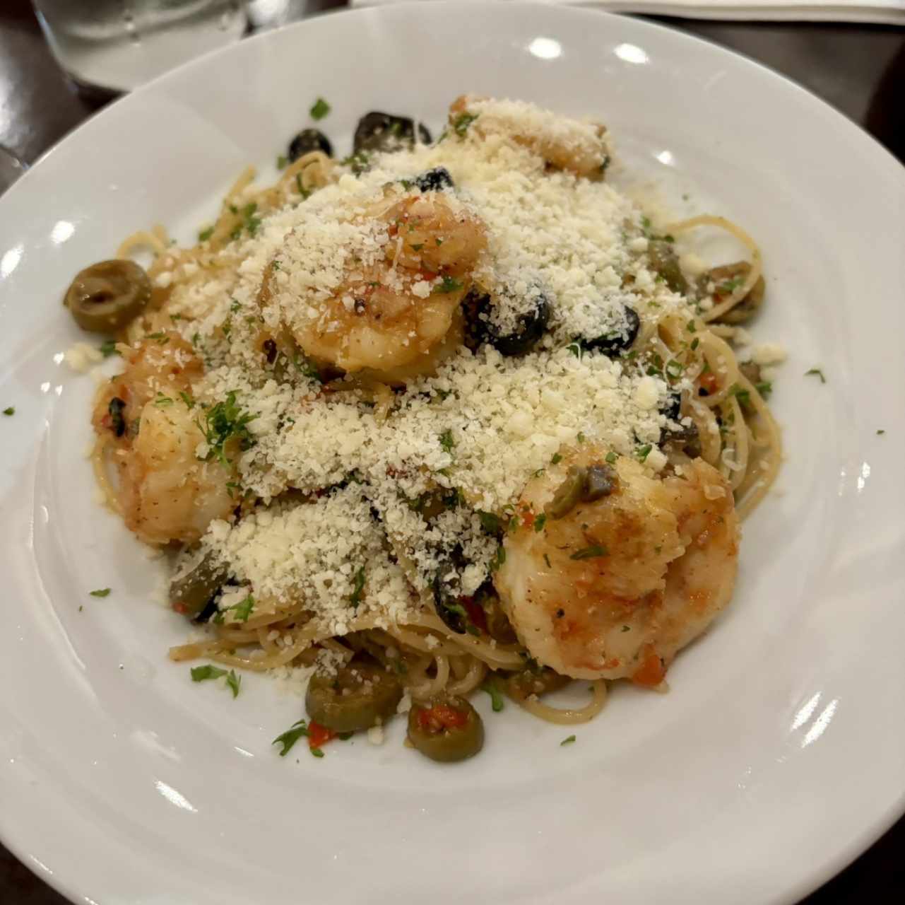 Primi Piatti - Oleo con Langostinos