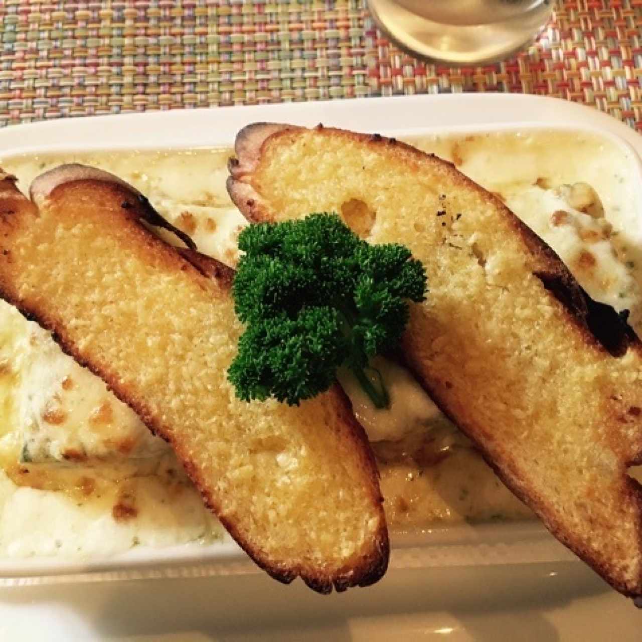 lasaña de pollo y espinaca