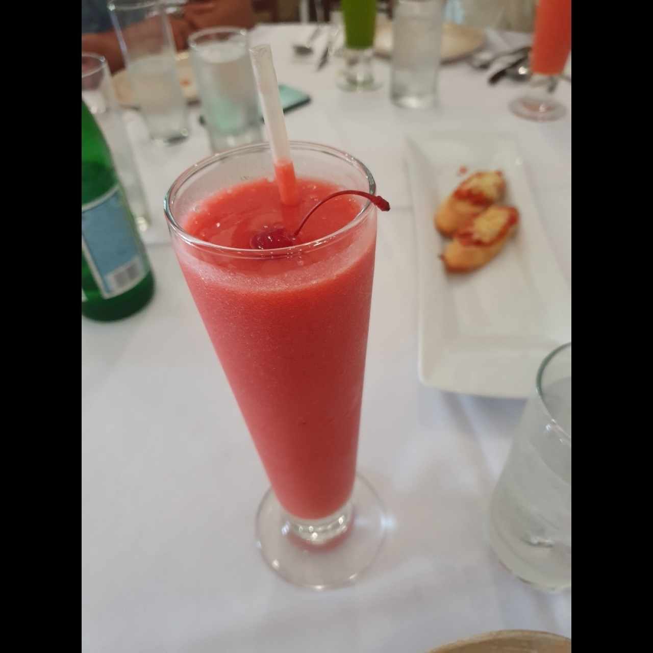 Licuado de fresa