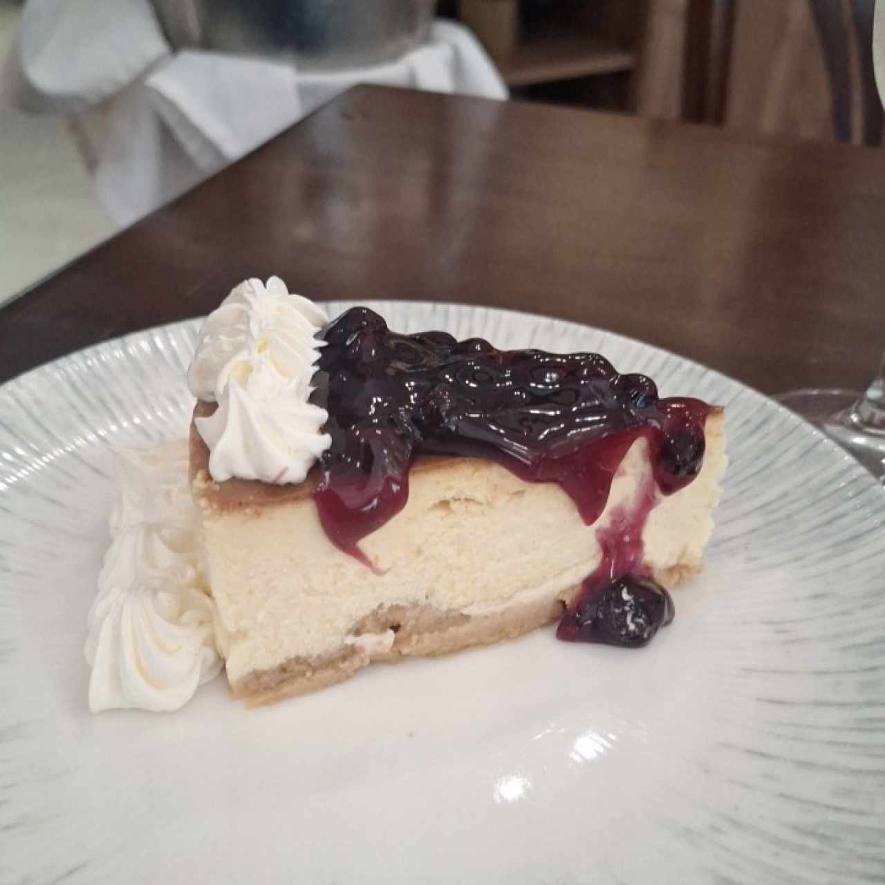 Postres - Cheesecake de Blueberries