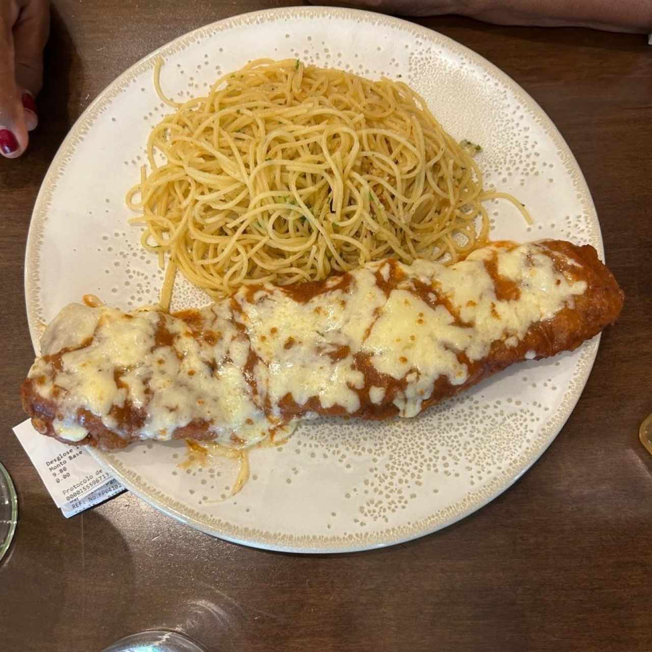 Pechuga de Pollo a la Parmesana