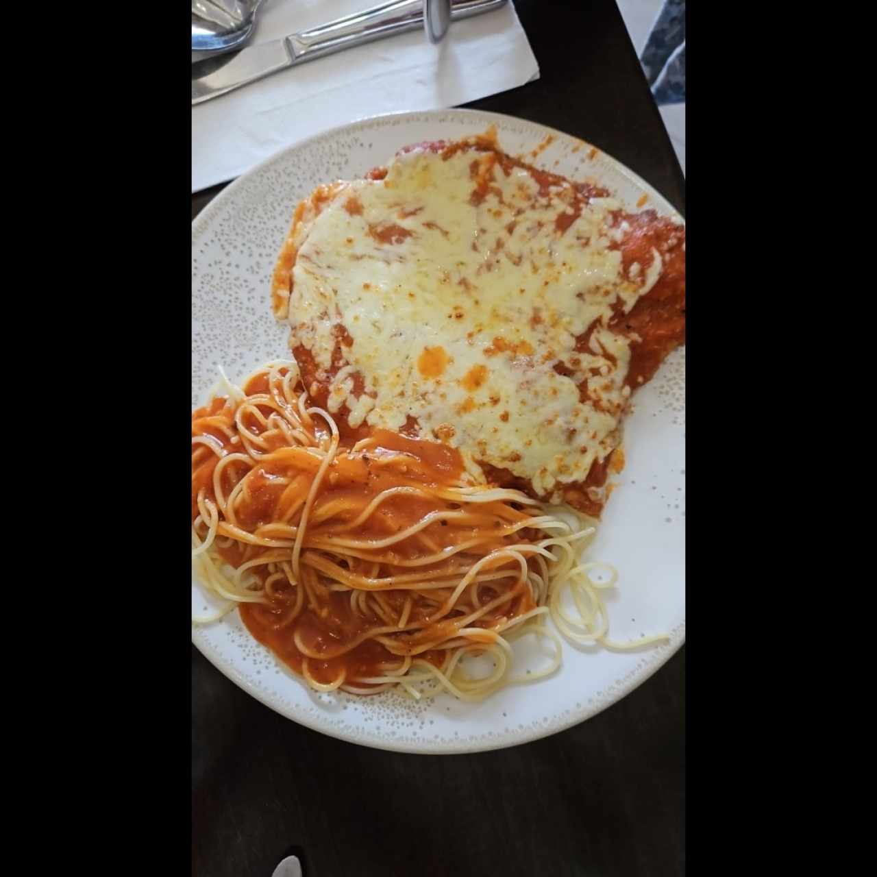 Pechuga de Pollo a la Parmesana