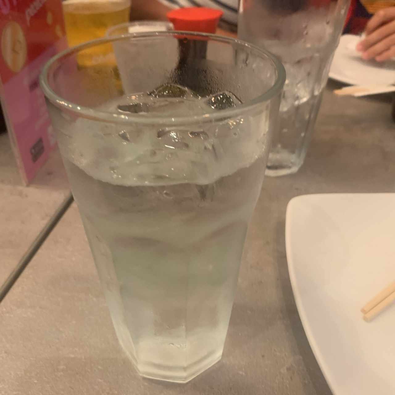 Vaso de agua