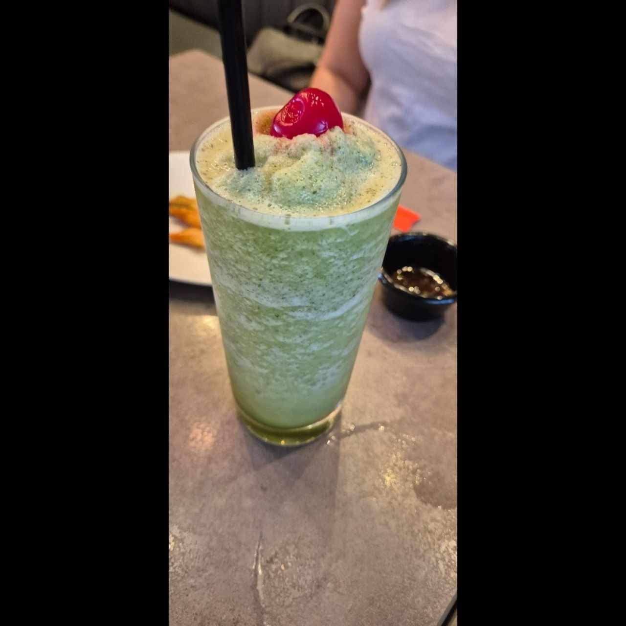 limonada con hierba buena 