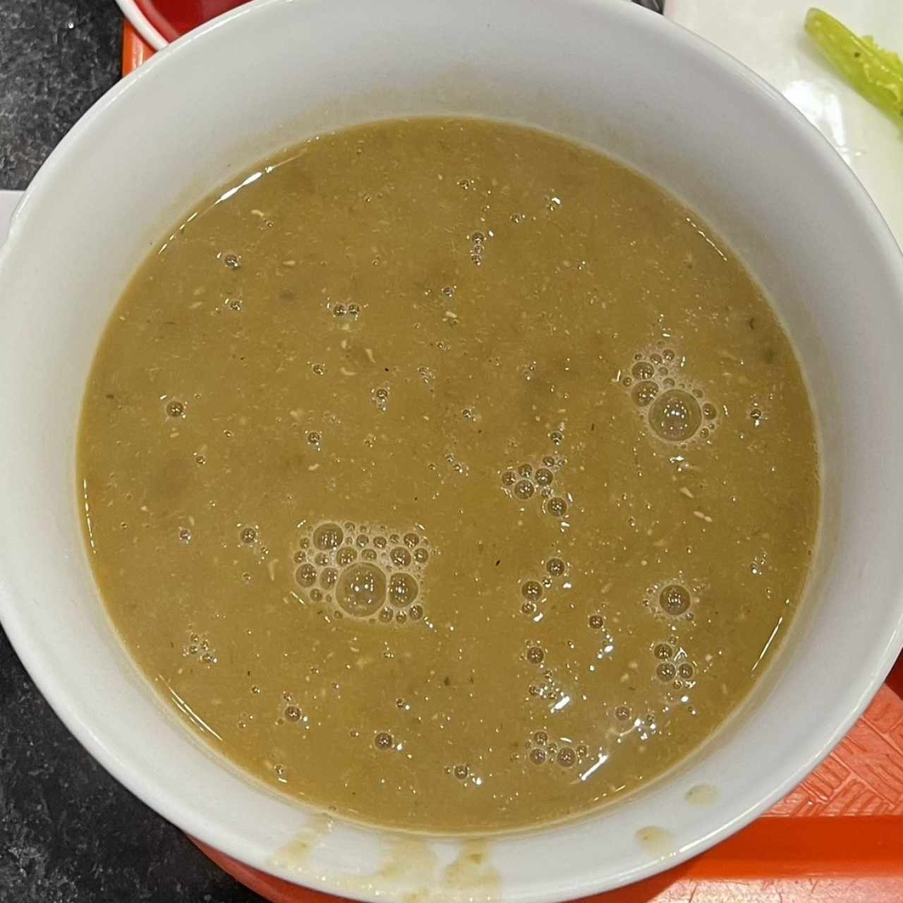 Sopa de lenteja