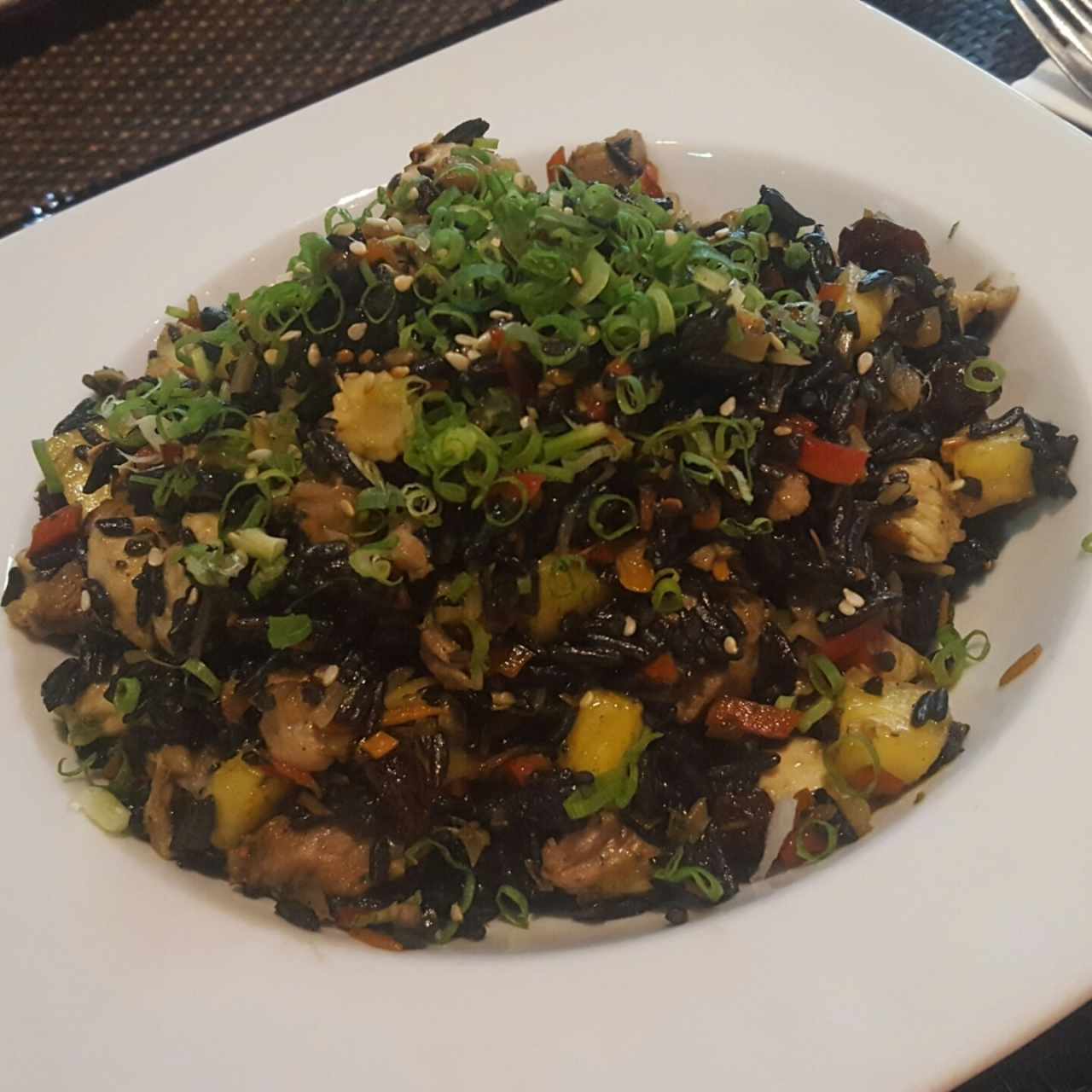 Thai - Arroz negro thai