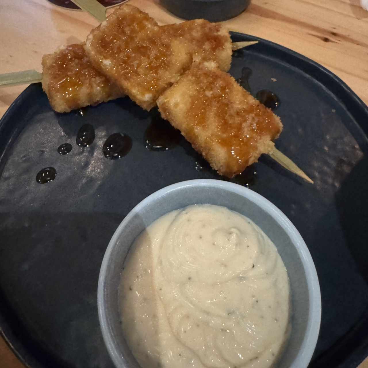 Entradas - Brochetas de Queso