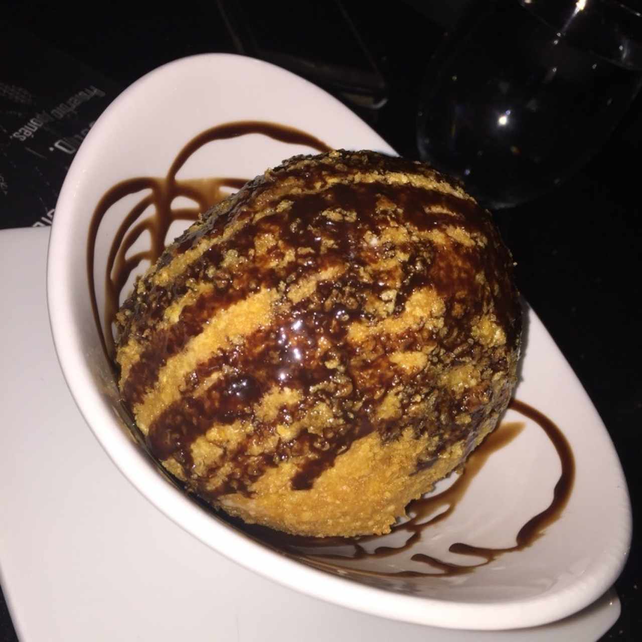Postres - Helado Frito