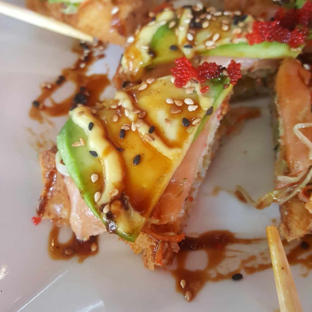 Entradas Calientes - Pizza japonesa