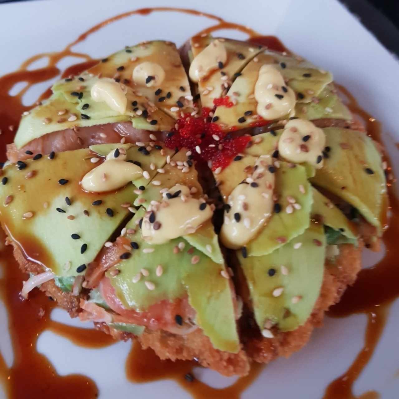 Entradas Calientes - Pizza japonesa