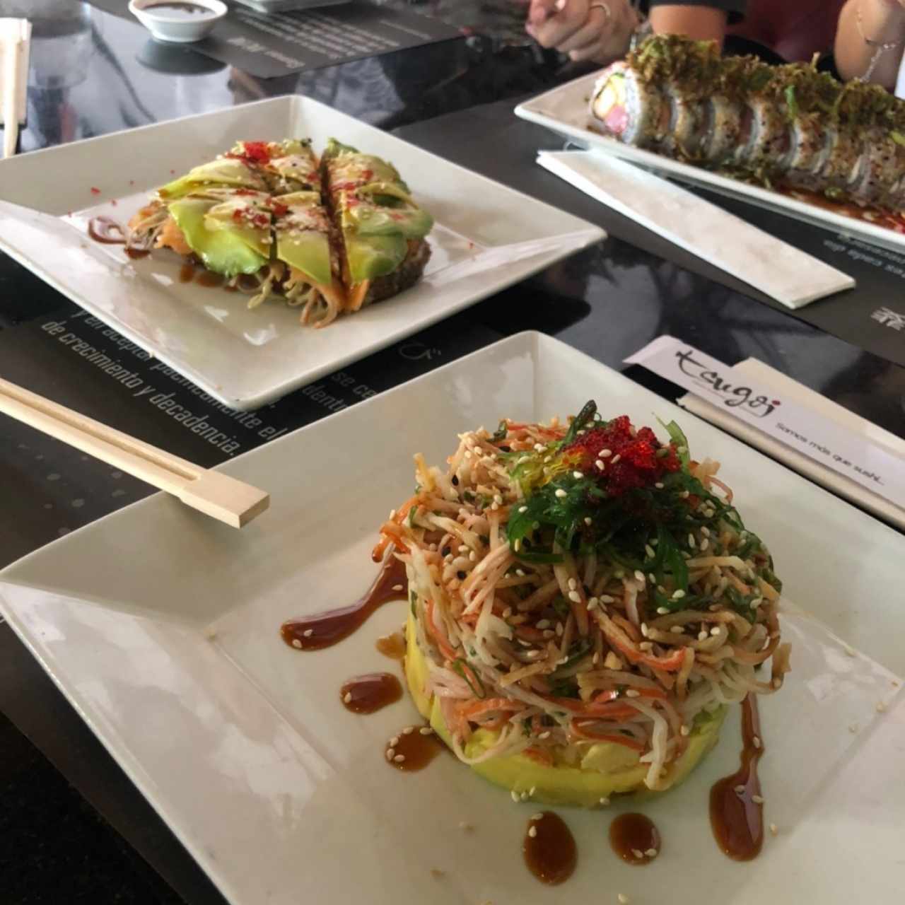 Ensaladas - Kani rock / pizza sushi