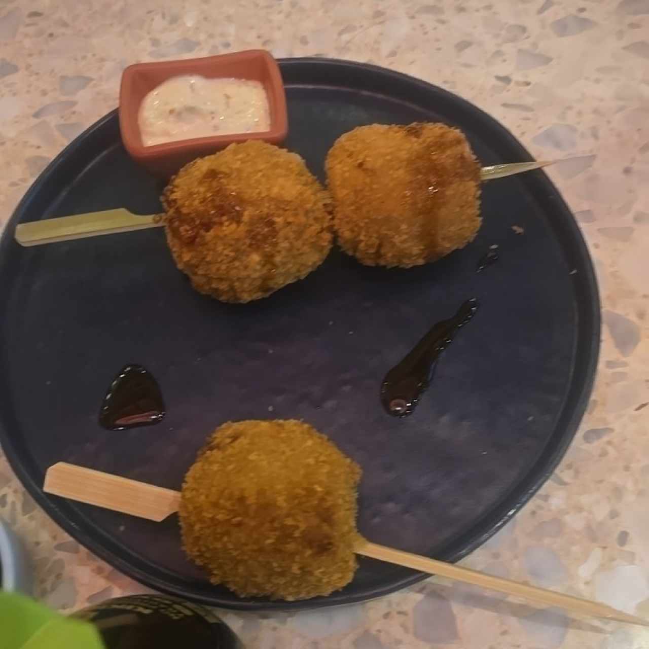 Brochetas de Plátano y Queso