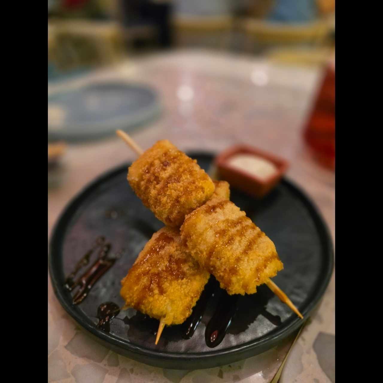 Entradas - Brochetas de Queso