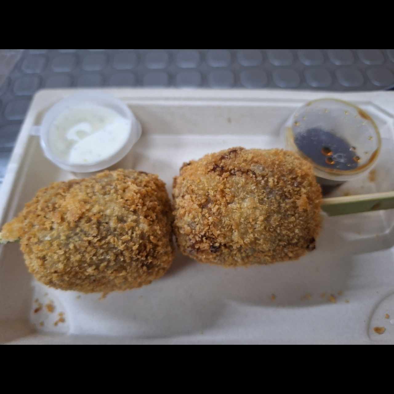 Brochetas de Plátano y Queso