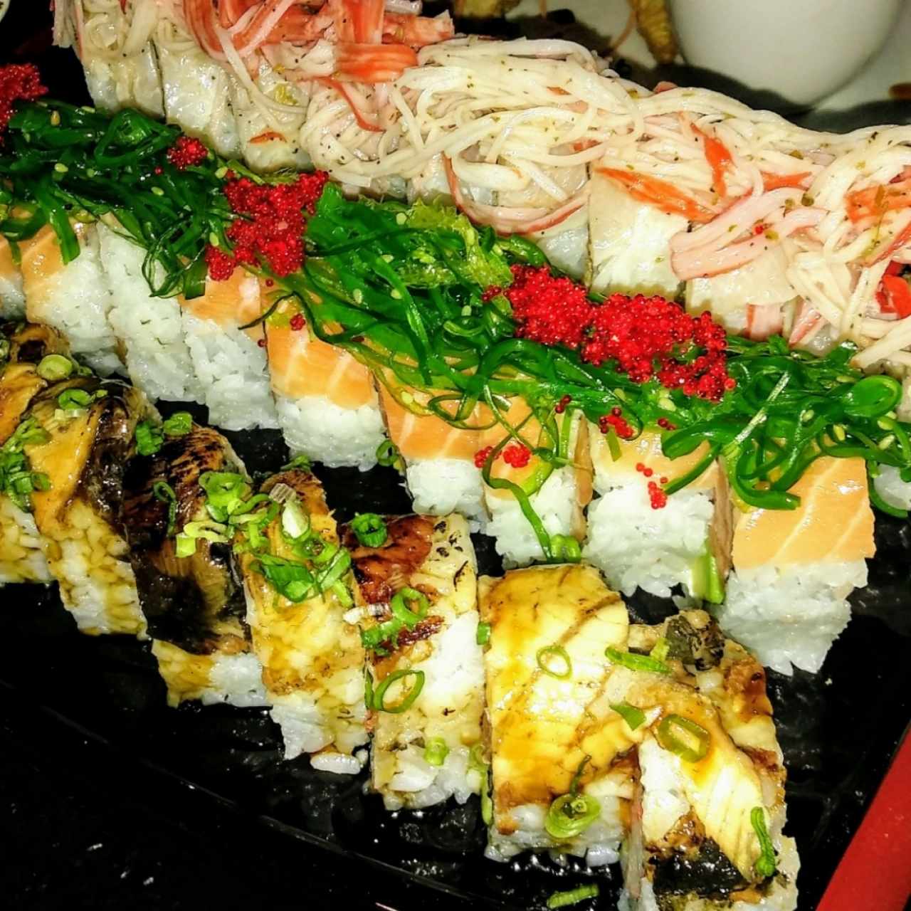 Rollos Especiales - Philadelphia especial + Unagui Especial + Ceviche Roll
