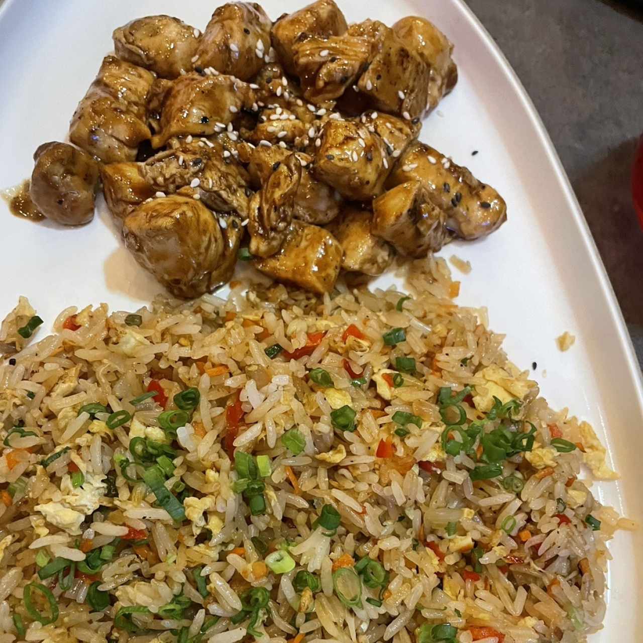 Mixto (pollo, filete y langostinos)
